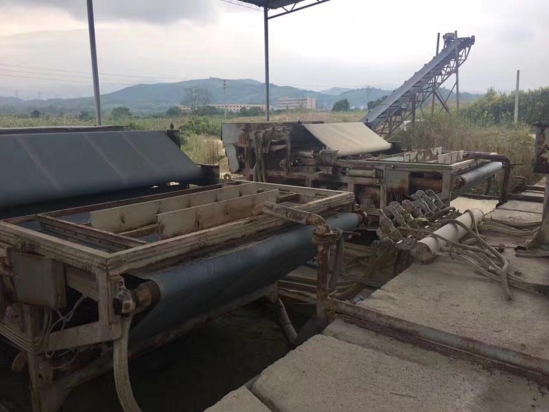 客戶壓濾機使用現場